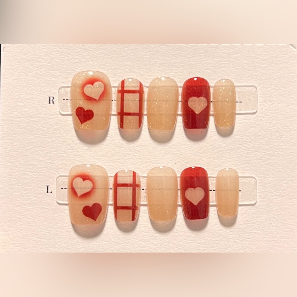 Heart nail art（XS）